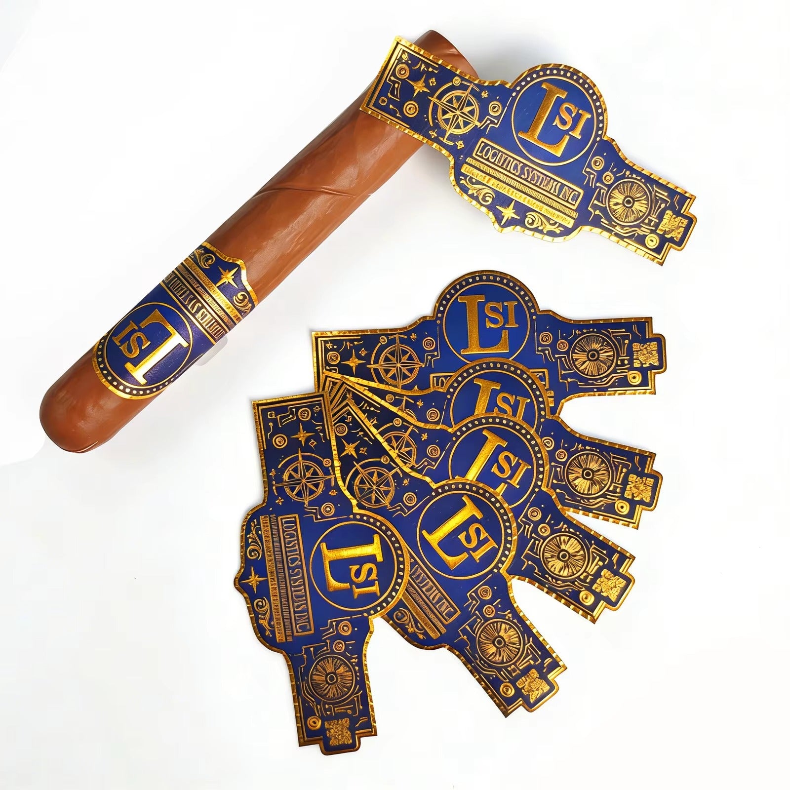 Custom Cigar Bands and Labels | Foil Stamping Embossed Labels