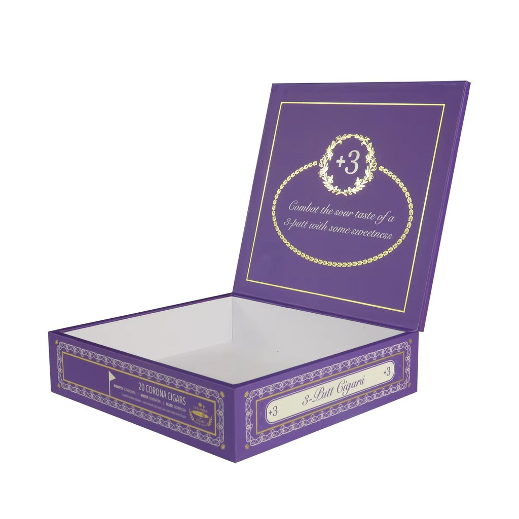 Cigar Rigid Paper Box | Custom Luxury Cigar Box Packaging | Premium Rigid Cigar Boxes