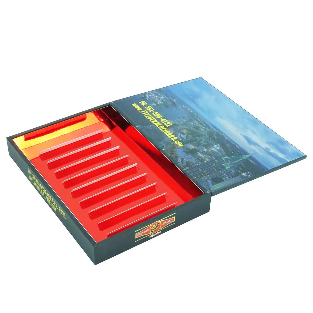 Cigar Rigid Paper Box | Custom Luxury Cigar Box Packaging | Premium Rigid Cigar Boxes