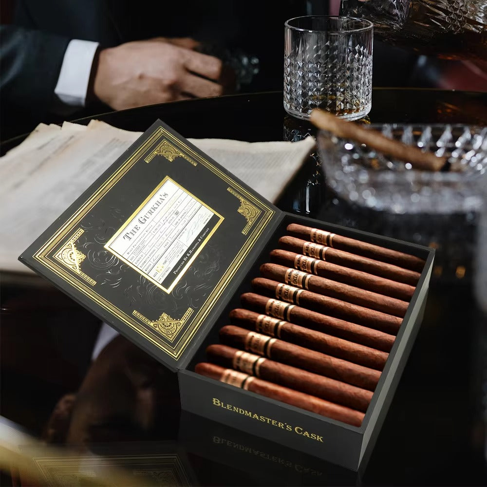 Cigar Rigid Paper Box | Custom Luxury Cigar Box Packaging | Premium Rigid Cigar Boxes