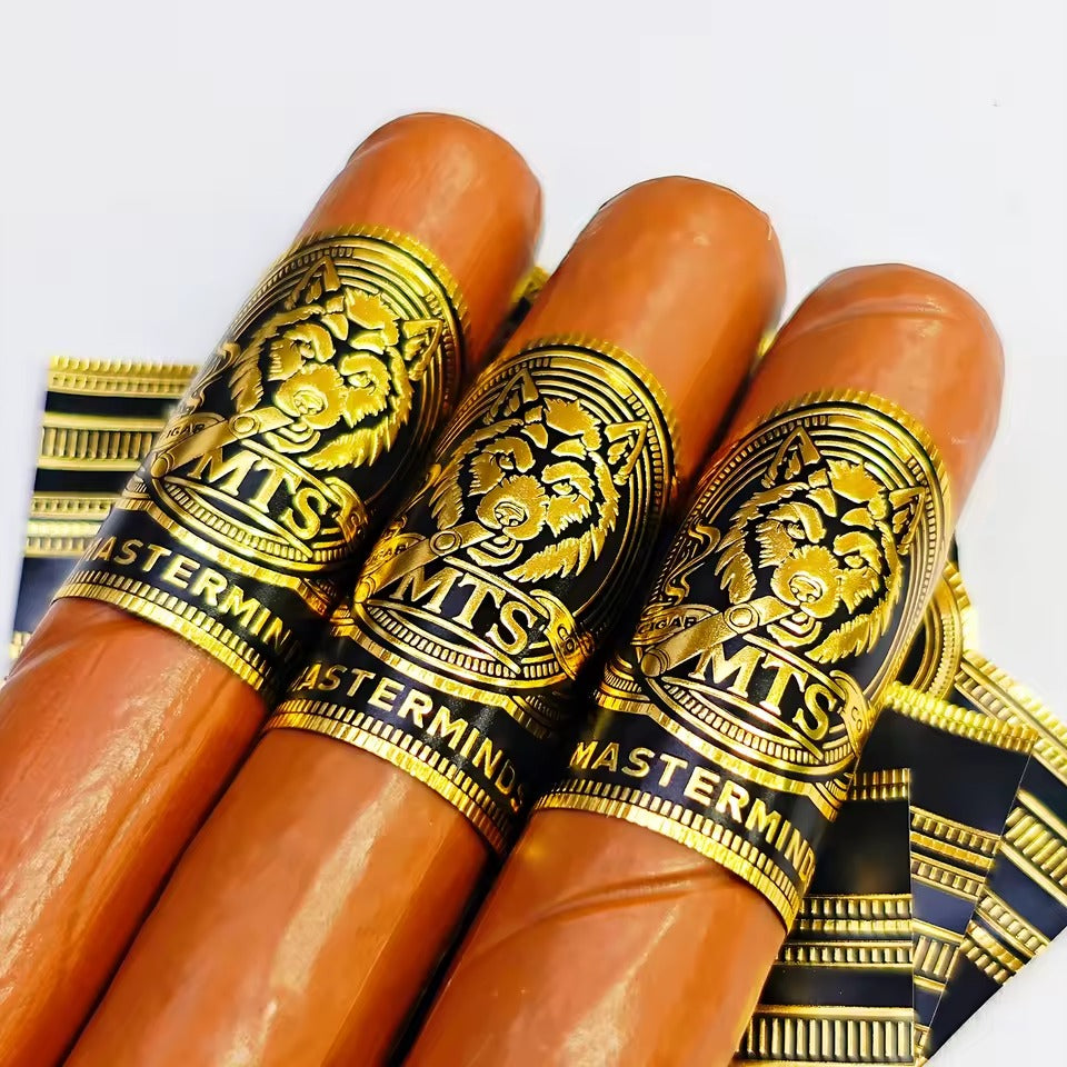 Custom Cigar Bands and Labels | Art Textured Paper Cigar Wrapper Paper