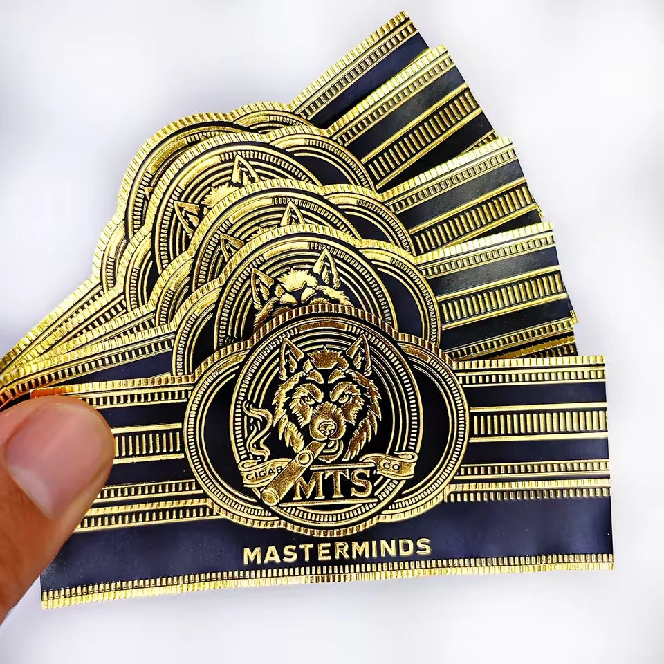 Custom Cigar Bands and Labels | Art Textured Paper Cigar Wrapper Paper